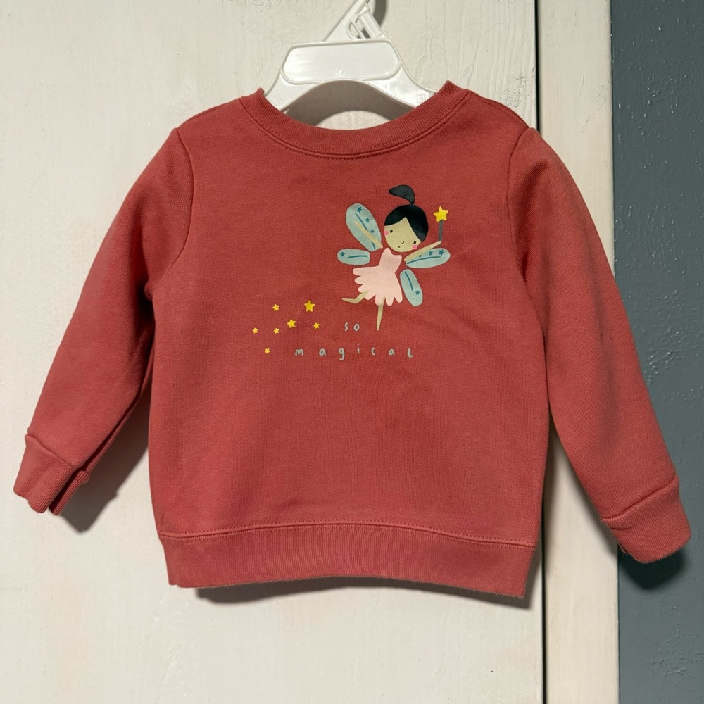 Baby Girl Fairy Graphic Sweatshirt